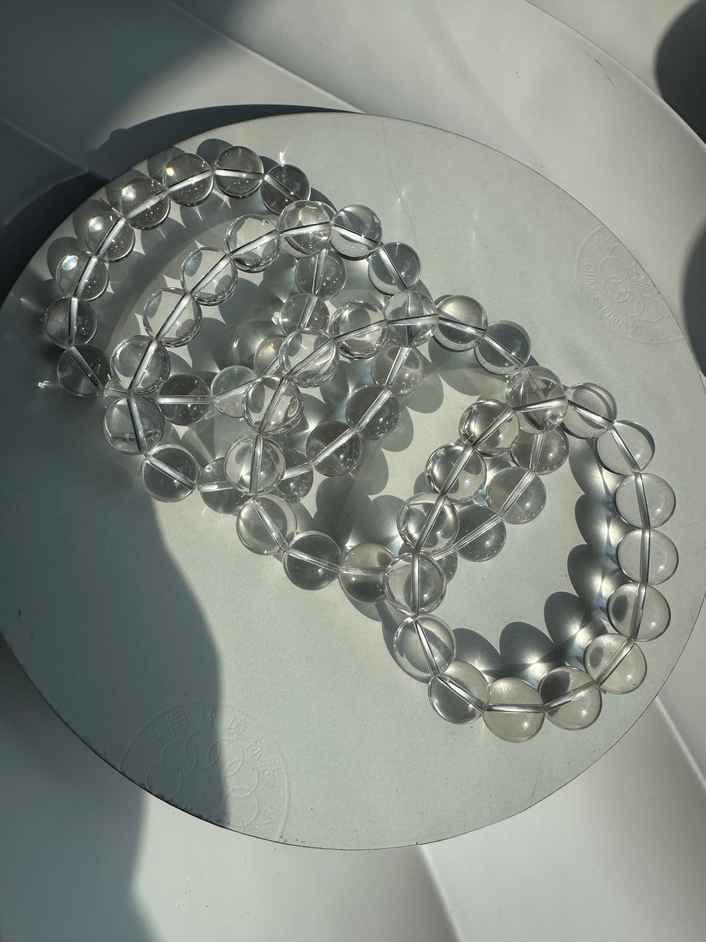 Clear quartz bracelets