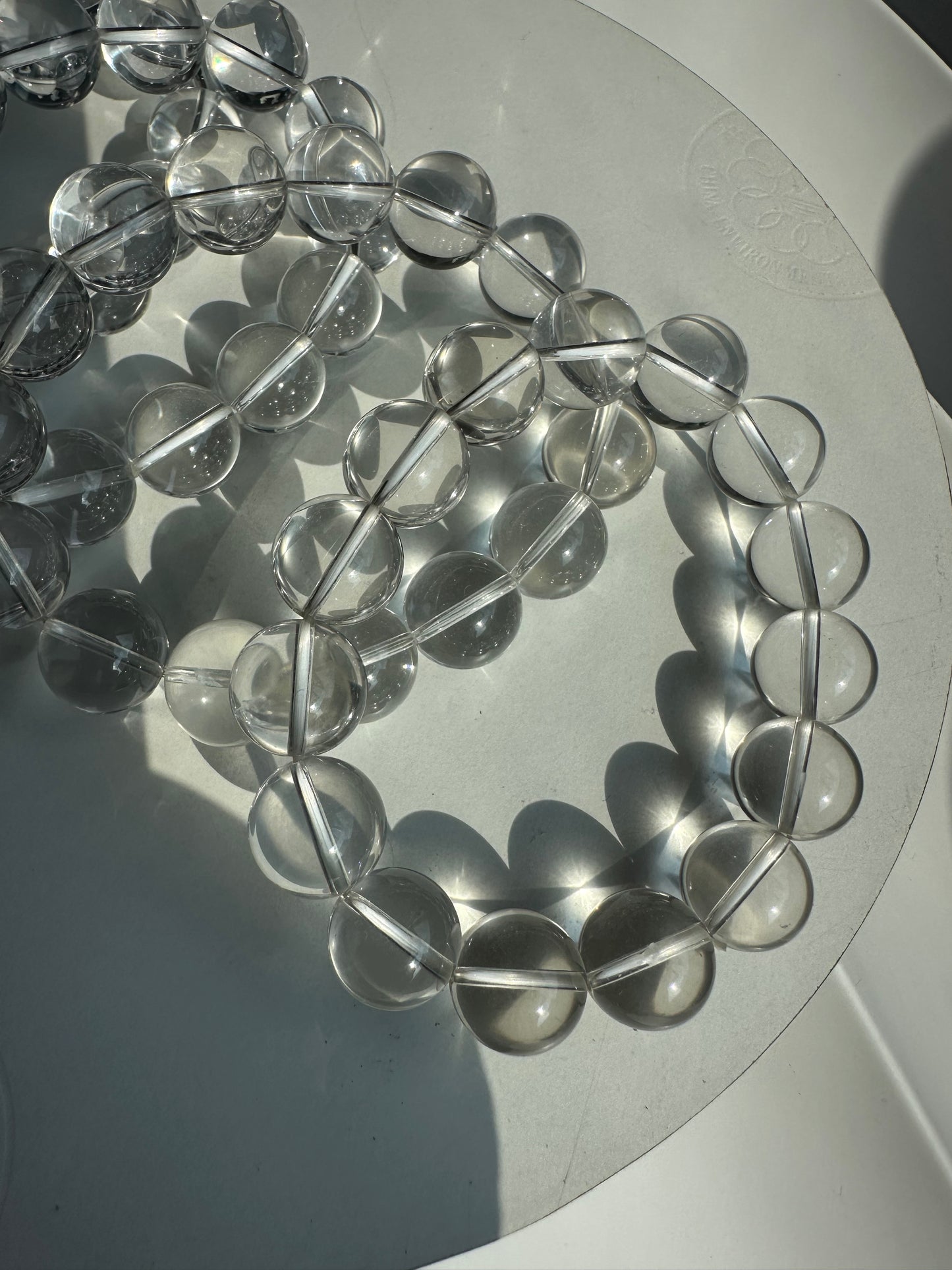 Clear quartz bracelets