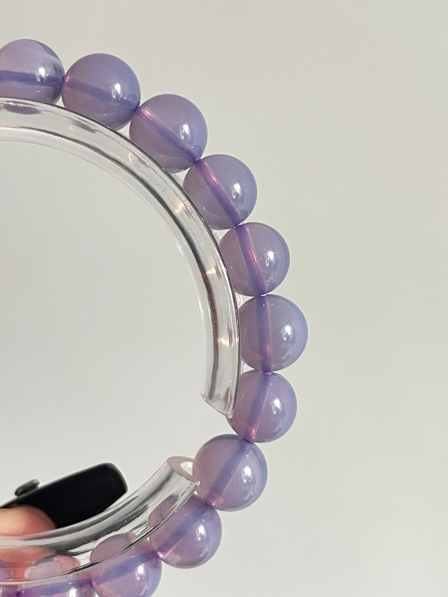 lavender moon quartz bracelet 8.5mm