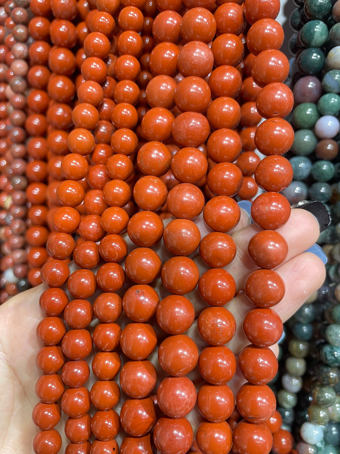 red jasper strand