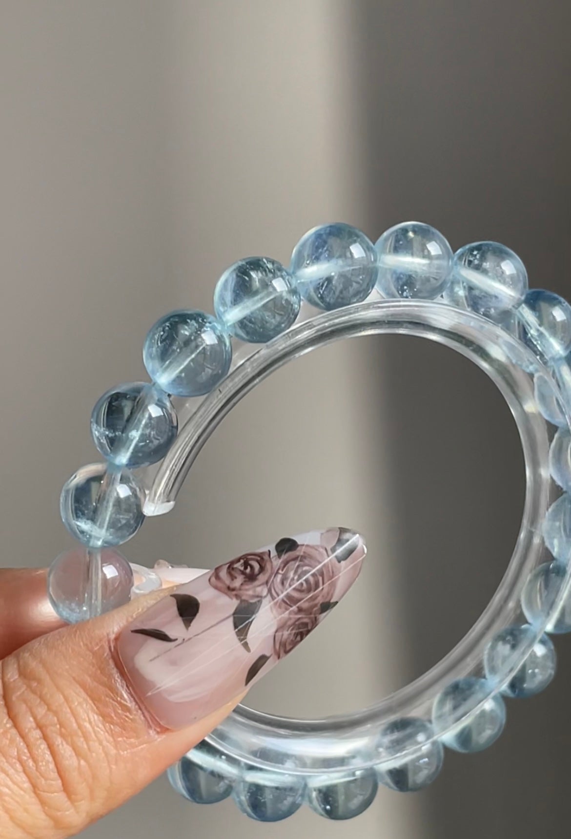 San Maria blue aqua bracelet 9.1mm