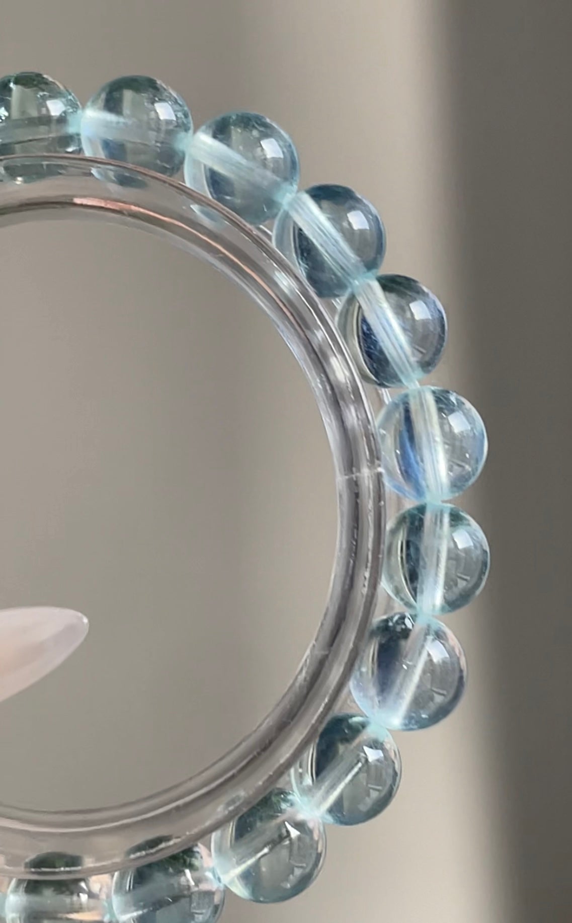 San Maria blue aqua bracelet 8.7mm