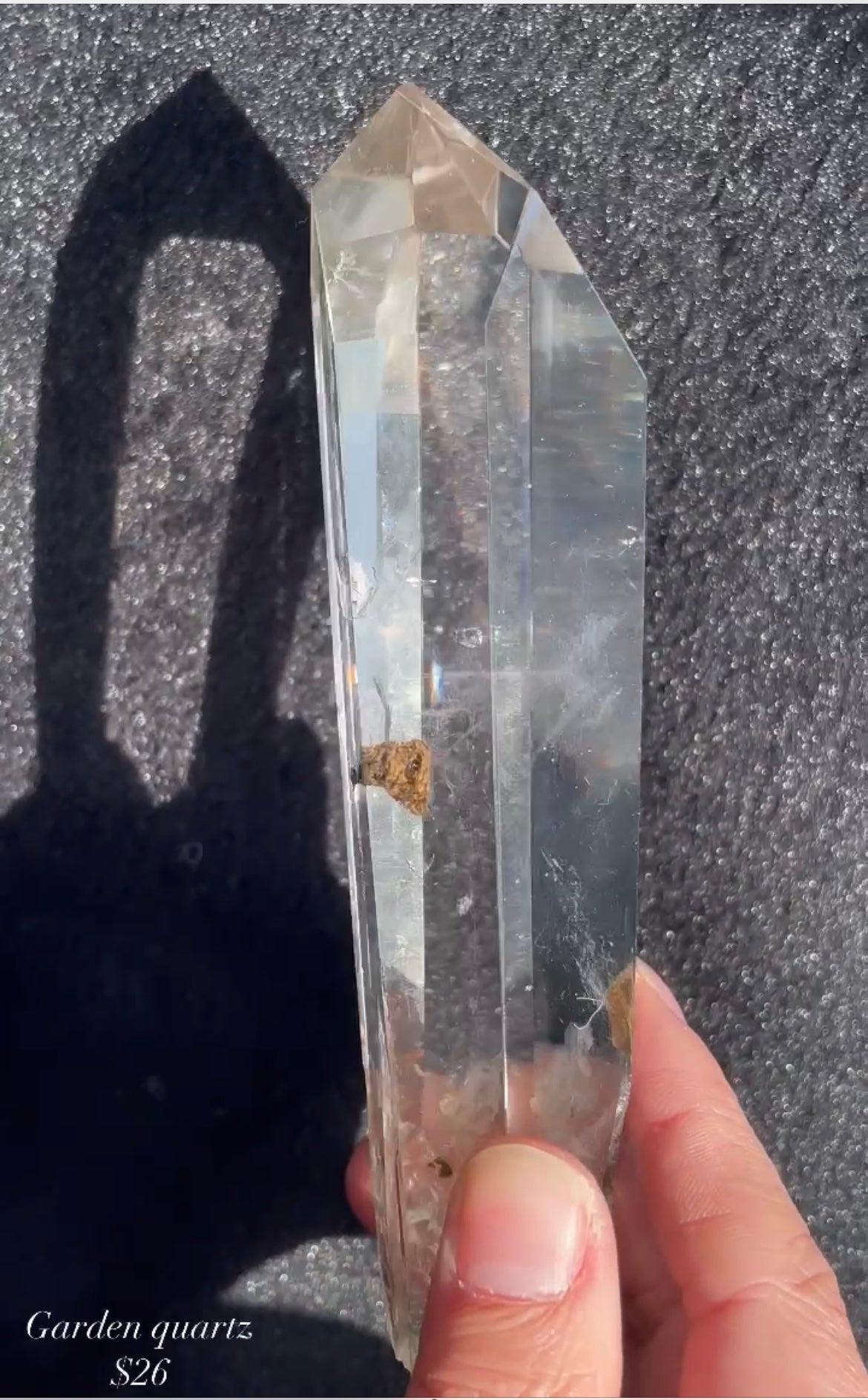 garden quartz freeform