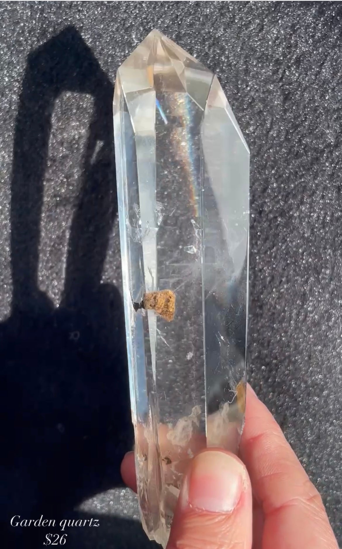 garden quartz freeform