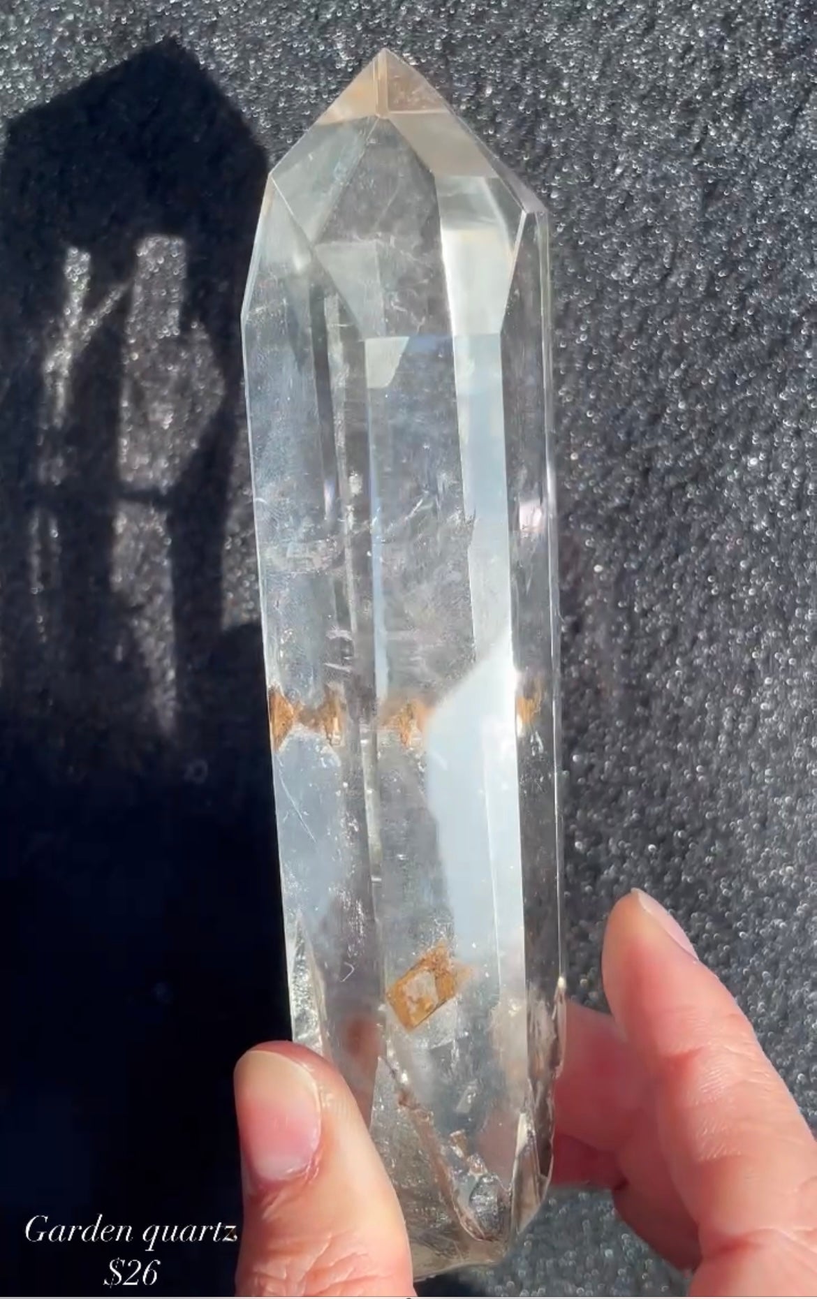 garden quartz freeform