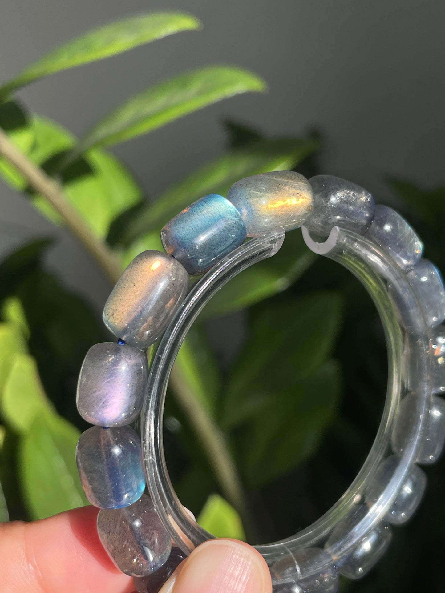 high quality lab barrel bracelet 9.2mm