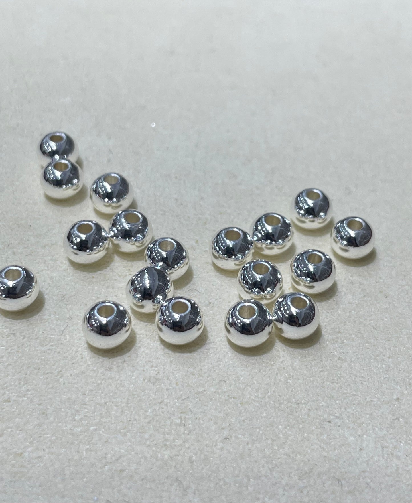100pcs/bag round bead spacer
