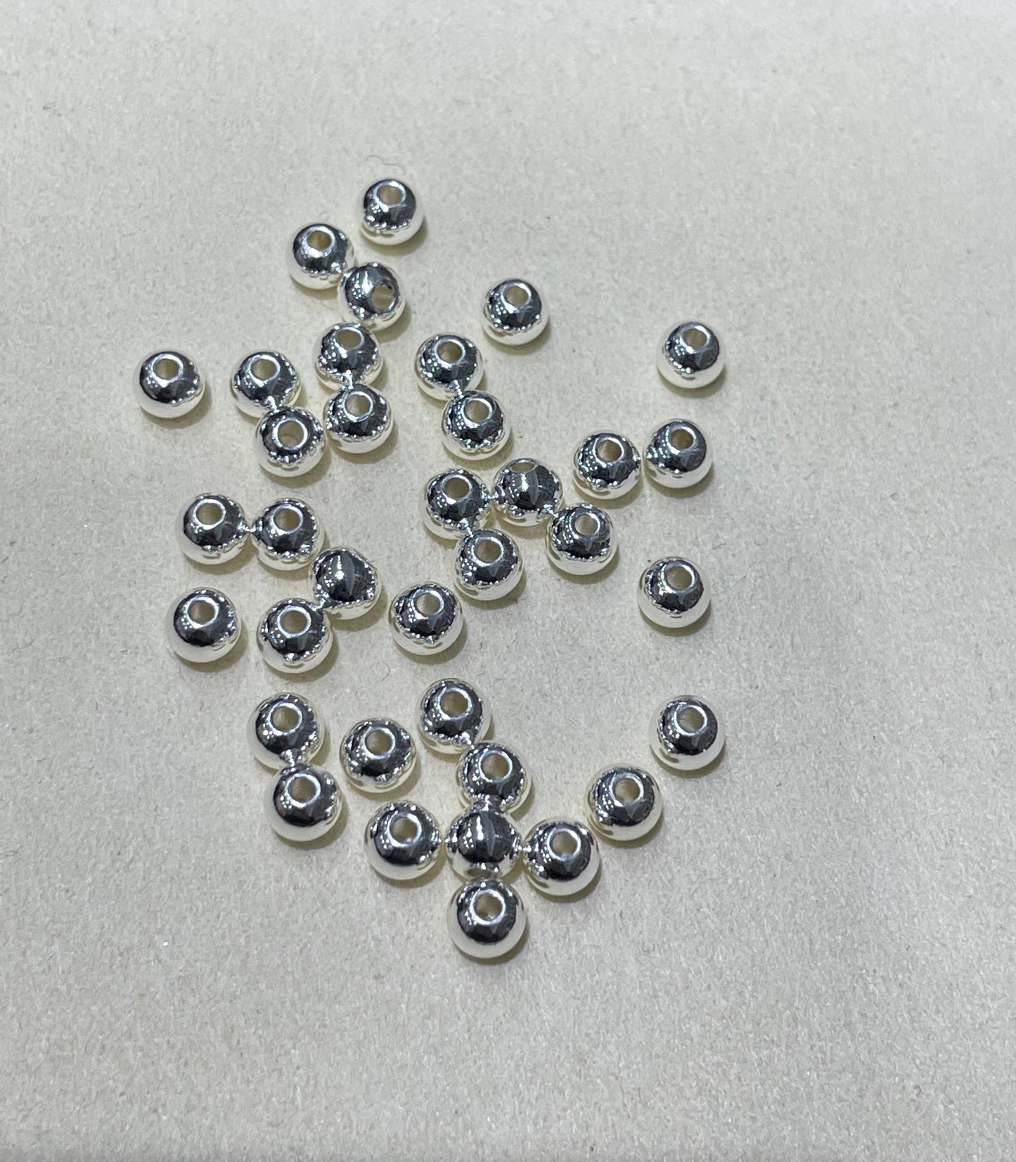 100pcs/bag round bead spacer