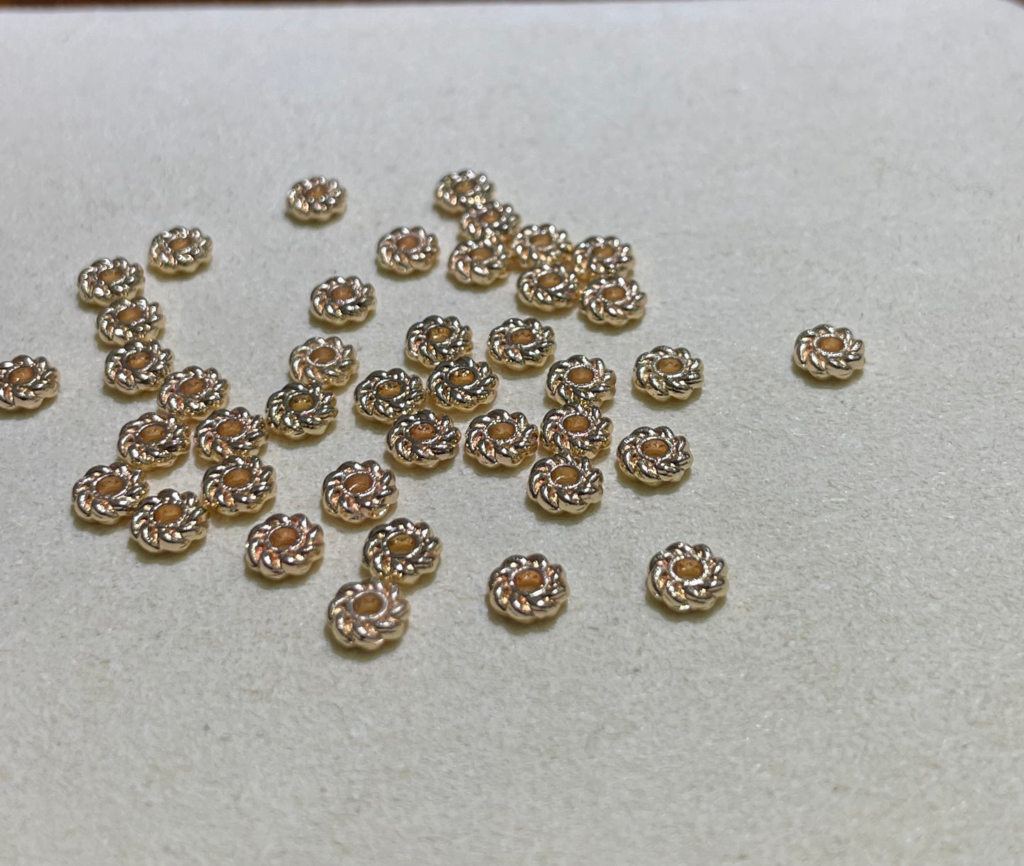 100pca/bag alloy spacer 5mm