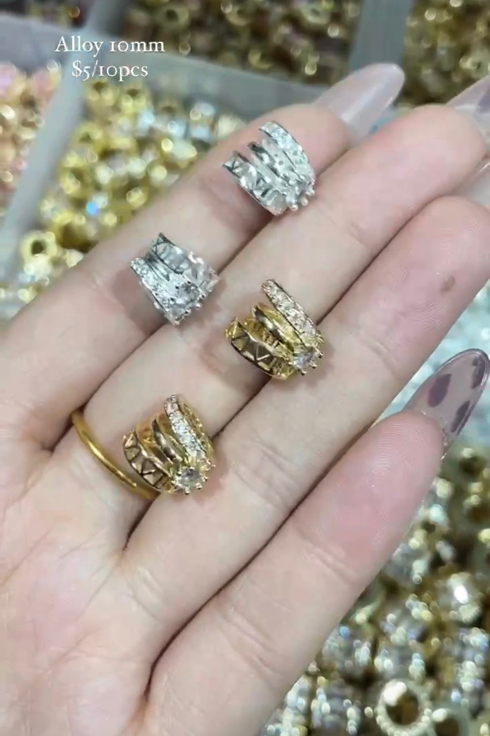 alloy 10mm spacer 10pcs