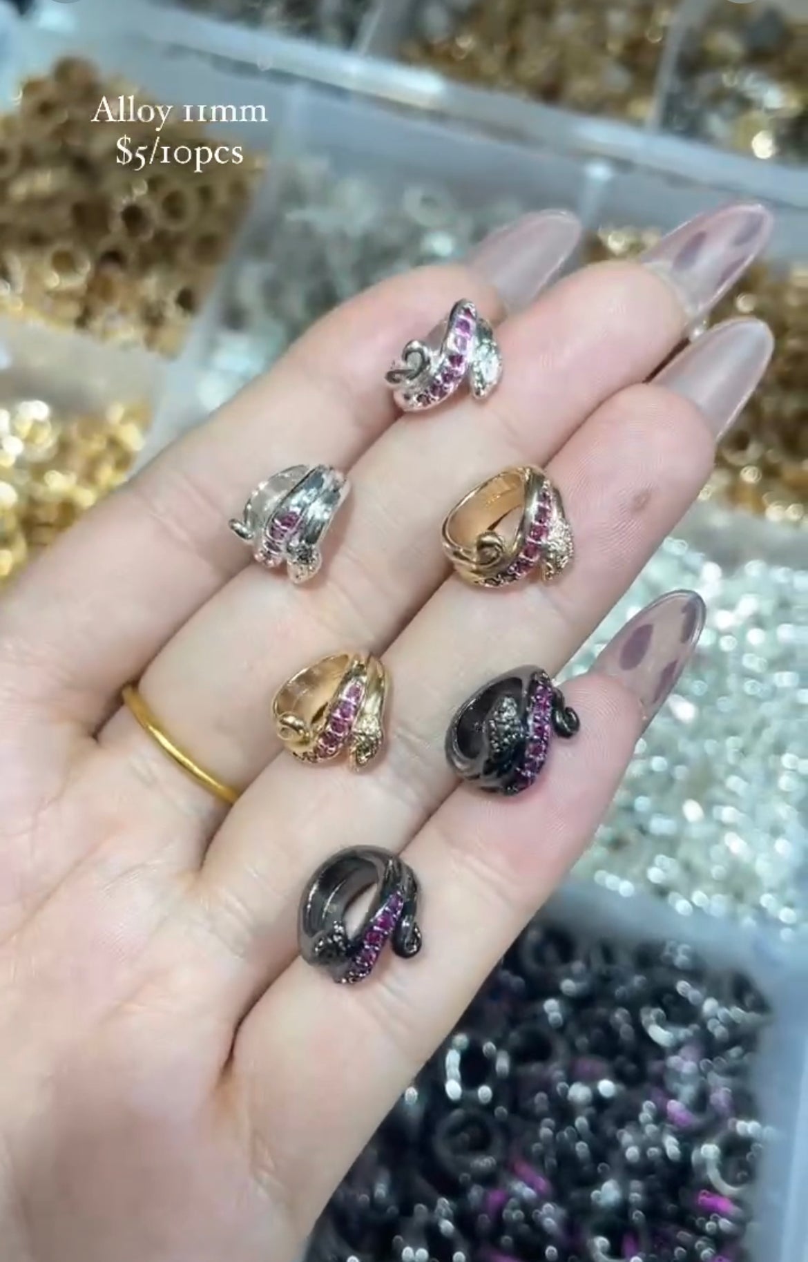 alloy 11mm spacer 10pcs