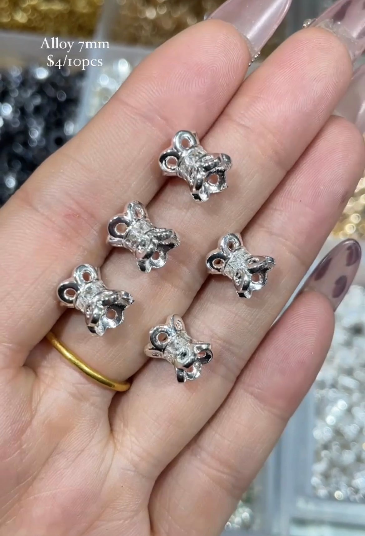 alloy spacer 7.5mm 10pcs