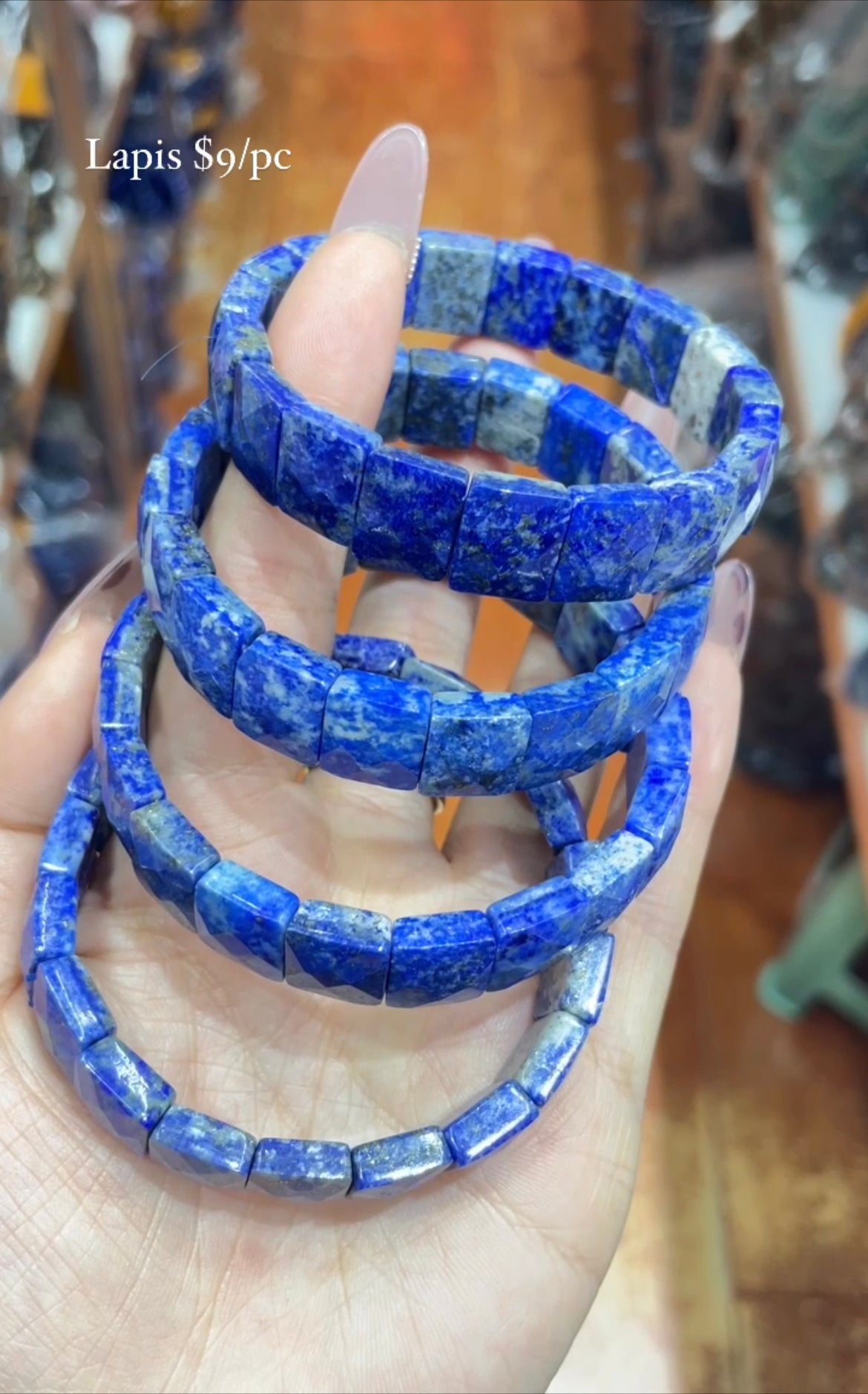 lapis soft bangle
