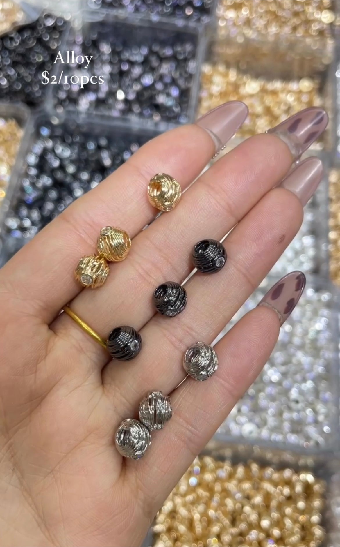 alloy spacer 10pcs