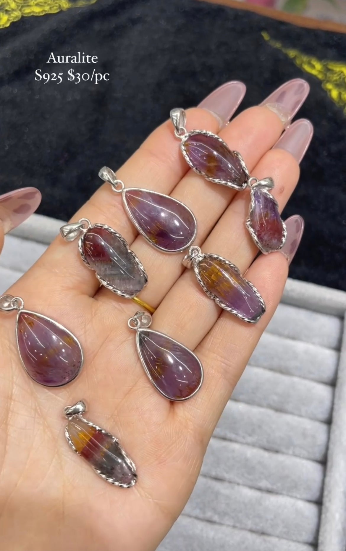 Auralite s925 pendant