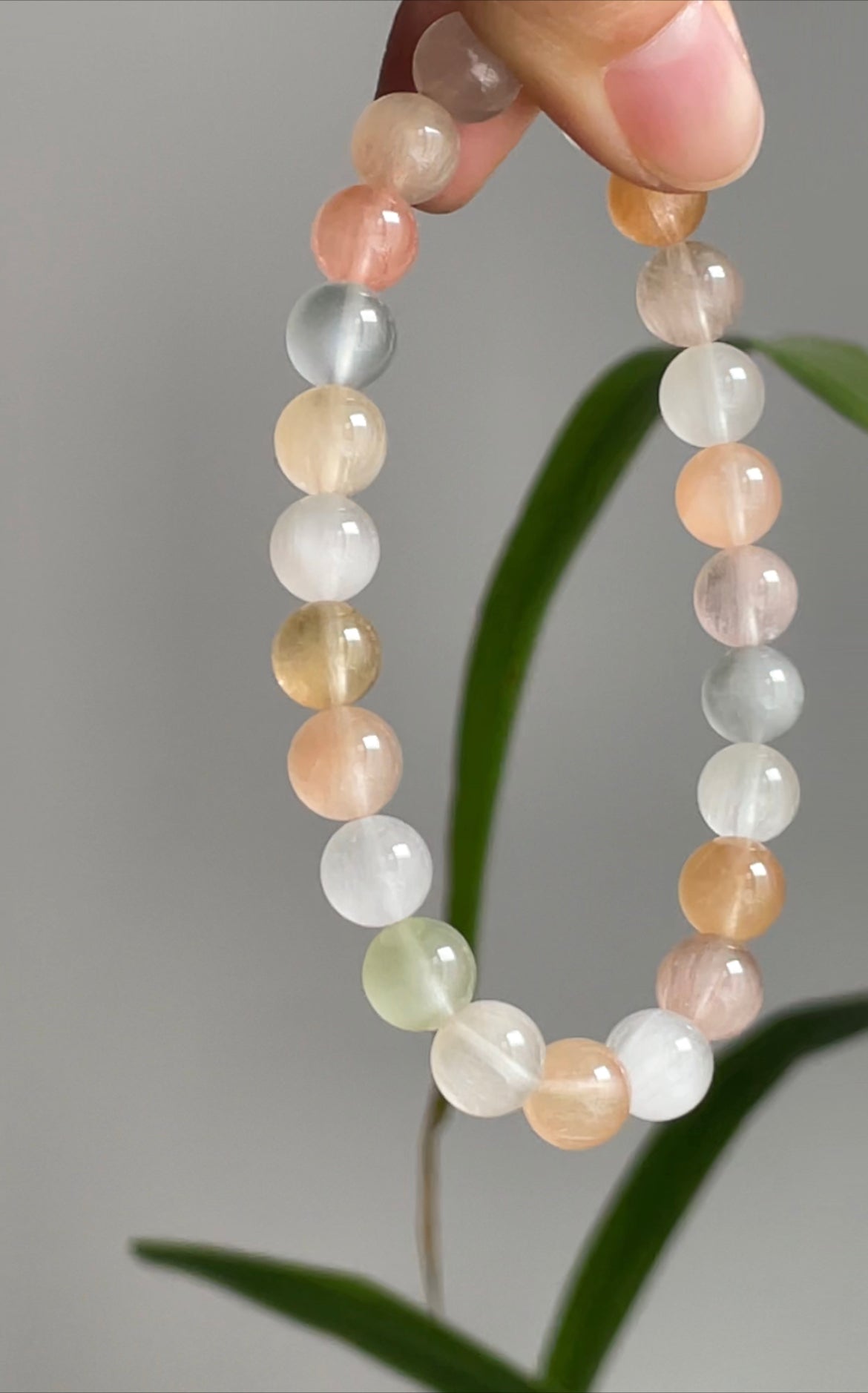 candy rabbit hair bracelet 8mm