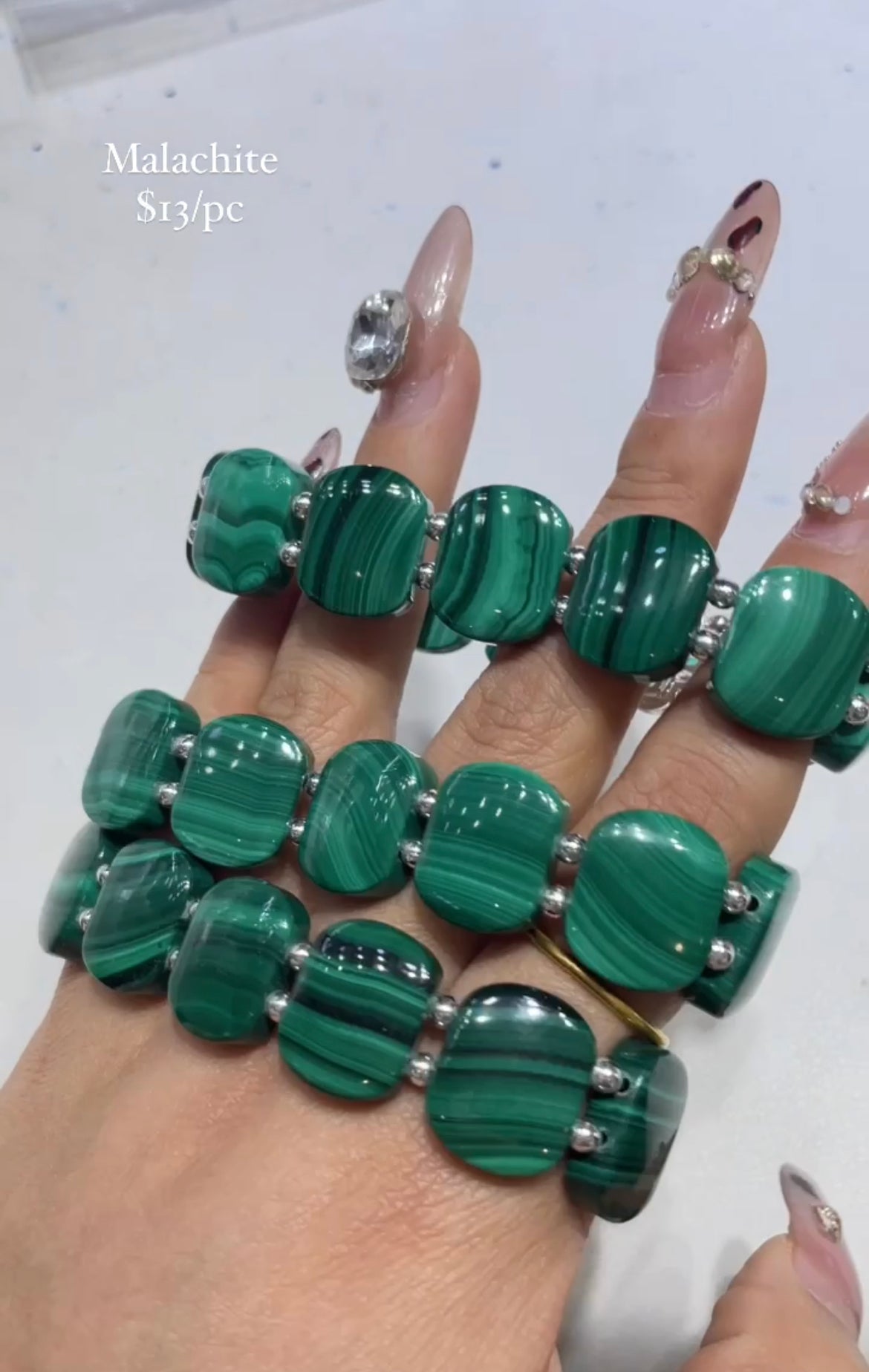 malachite bracelet