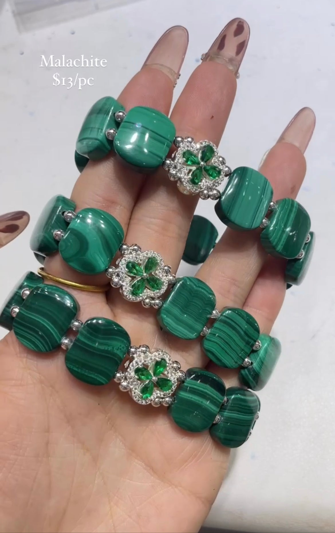 malachite bracelet