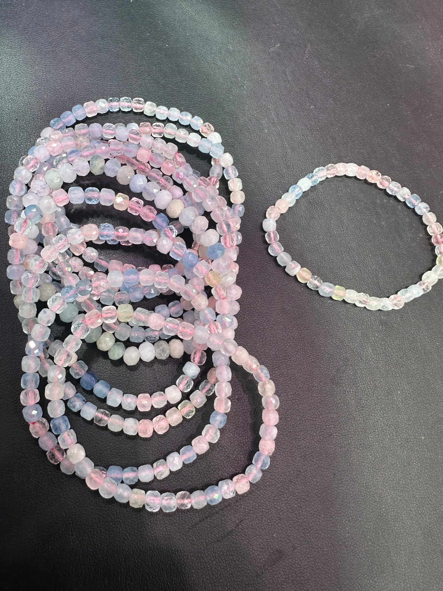 Morganite bracelets 4.5mm