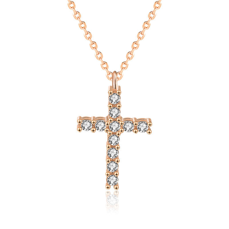 S925 silver cross jewelry pendants