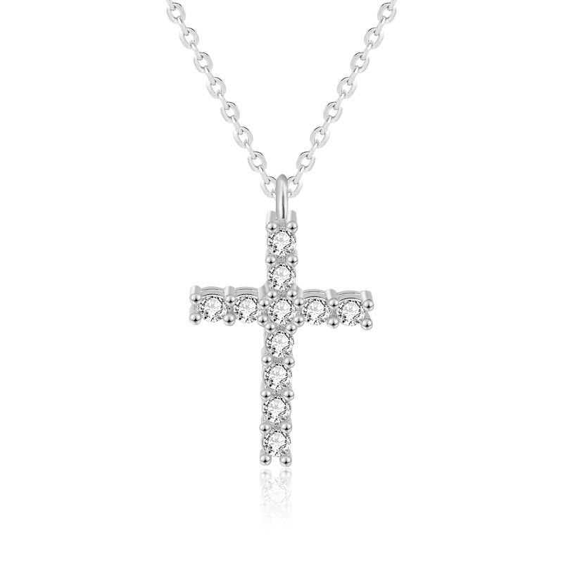 S925 silver cross jewelry pendants