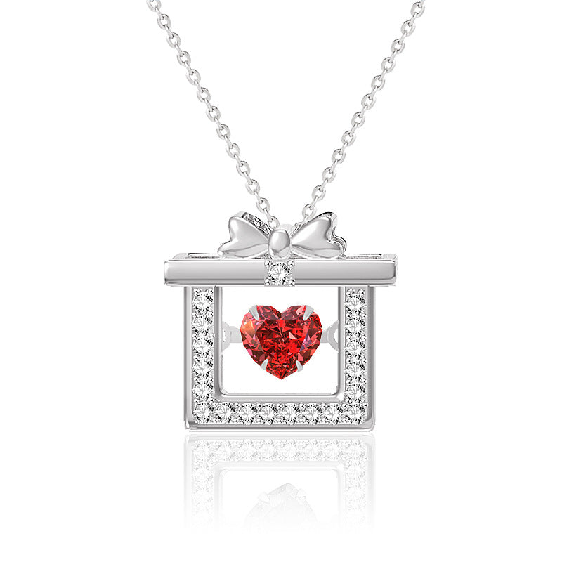 S925 sterling silver love necklace pendants
