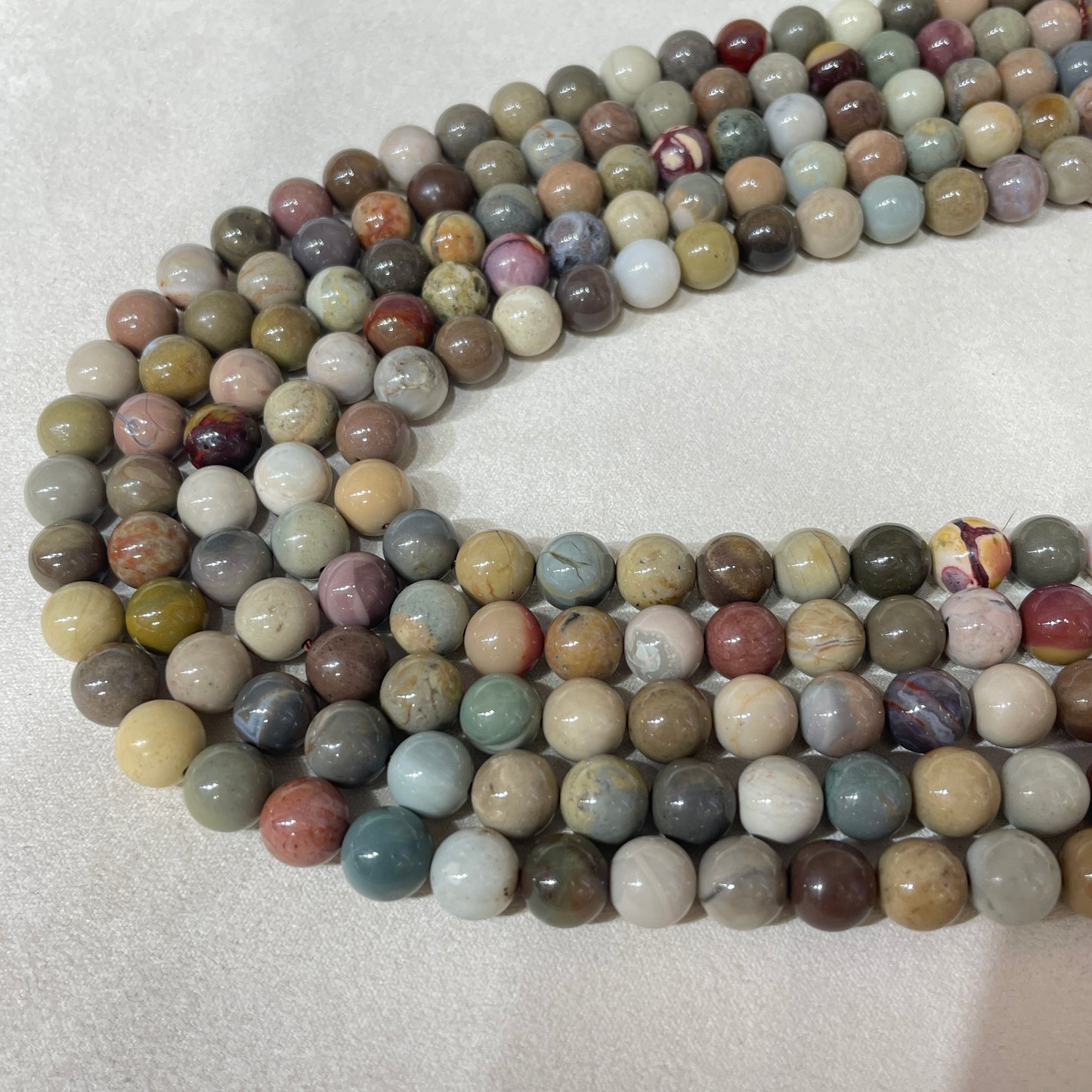 alashan agate strands 8mm
