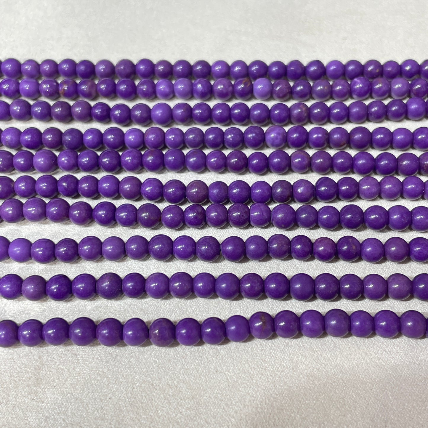 lepidolite strands 6mm