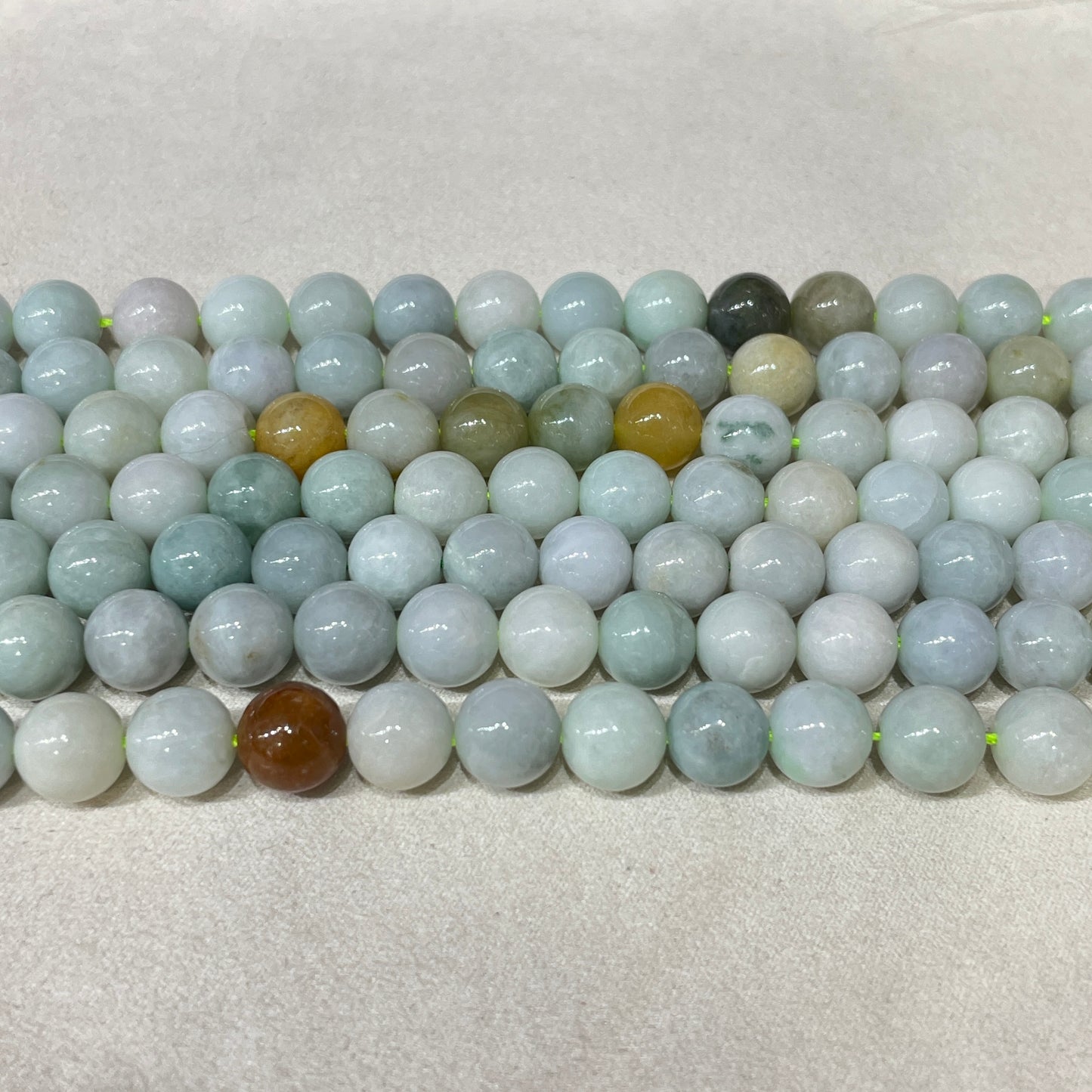 jadelite 10mm strands