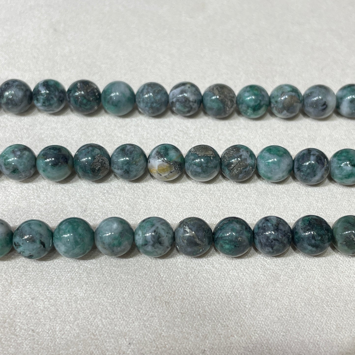 dioptase strands 10mm