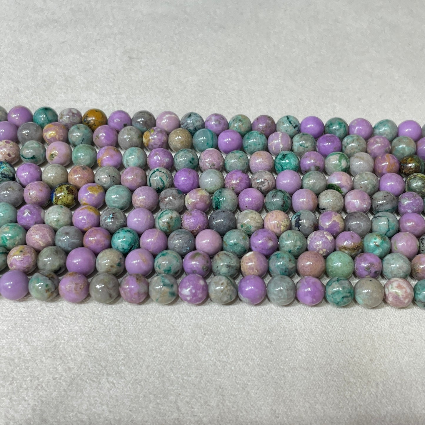 lepidolite strands 10mm