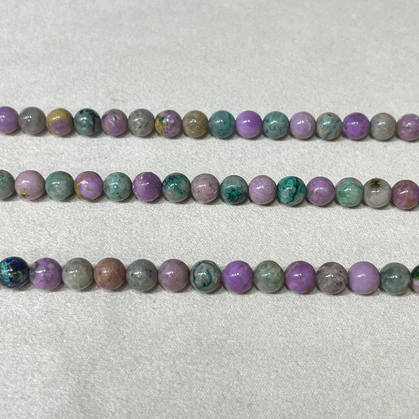 lepidolite strands 10mm