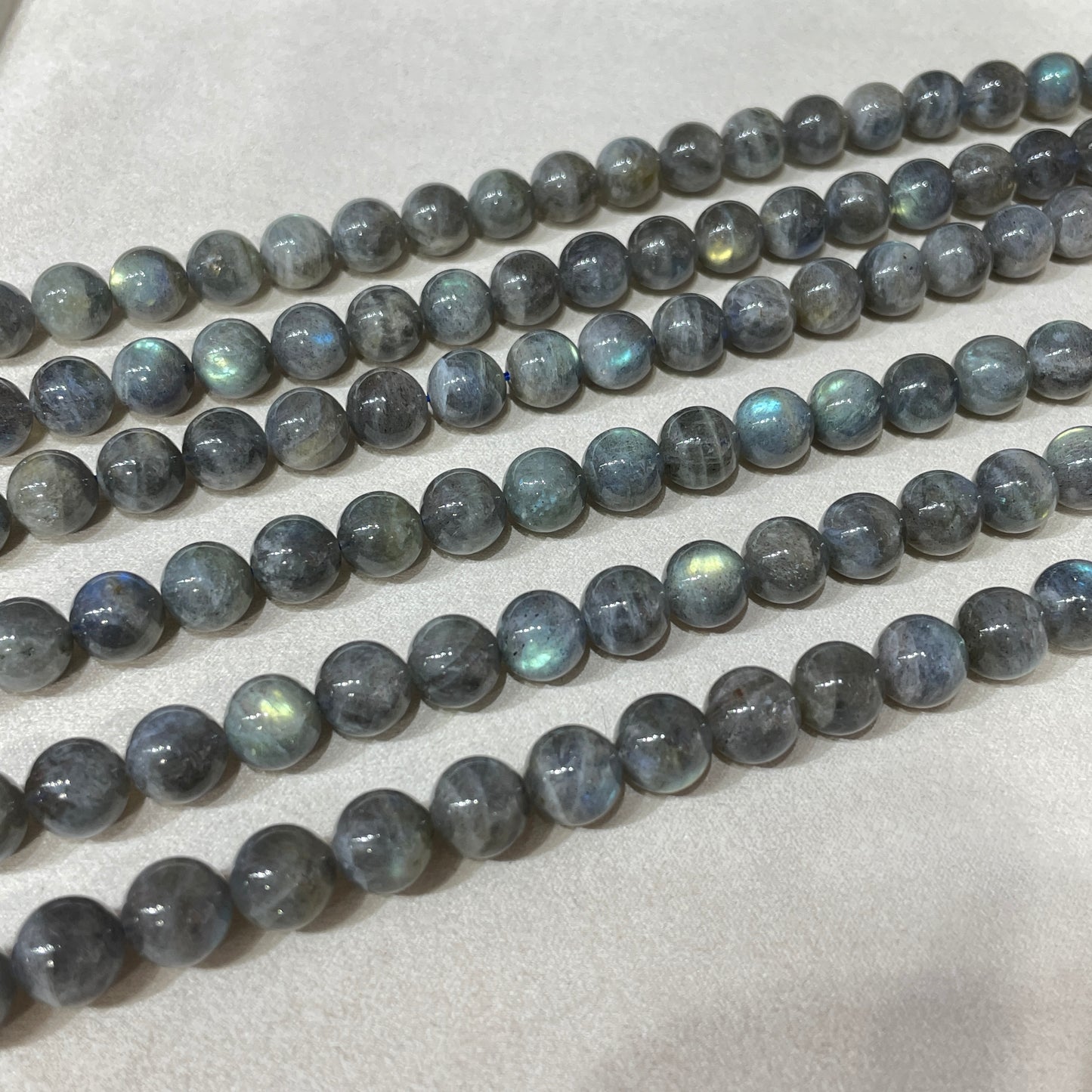 labradorite strands 10mm