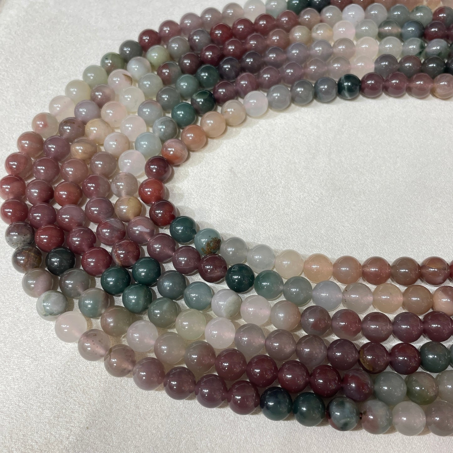 colorful yanyuan agate strands