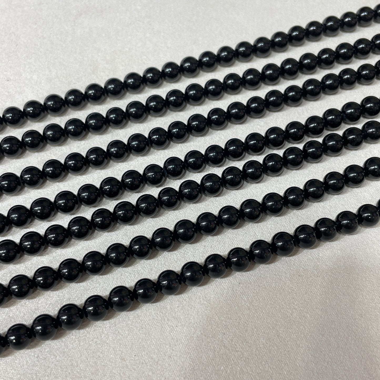 black tourmaline strands