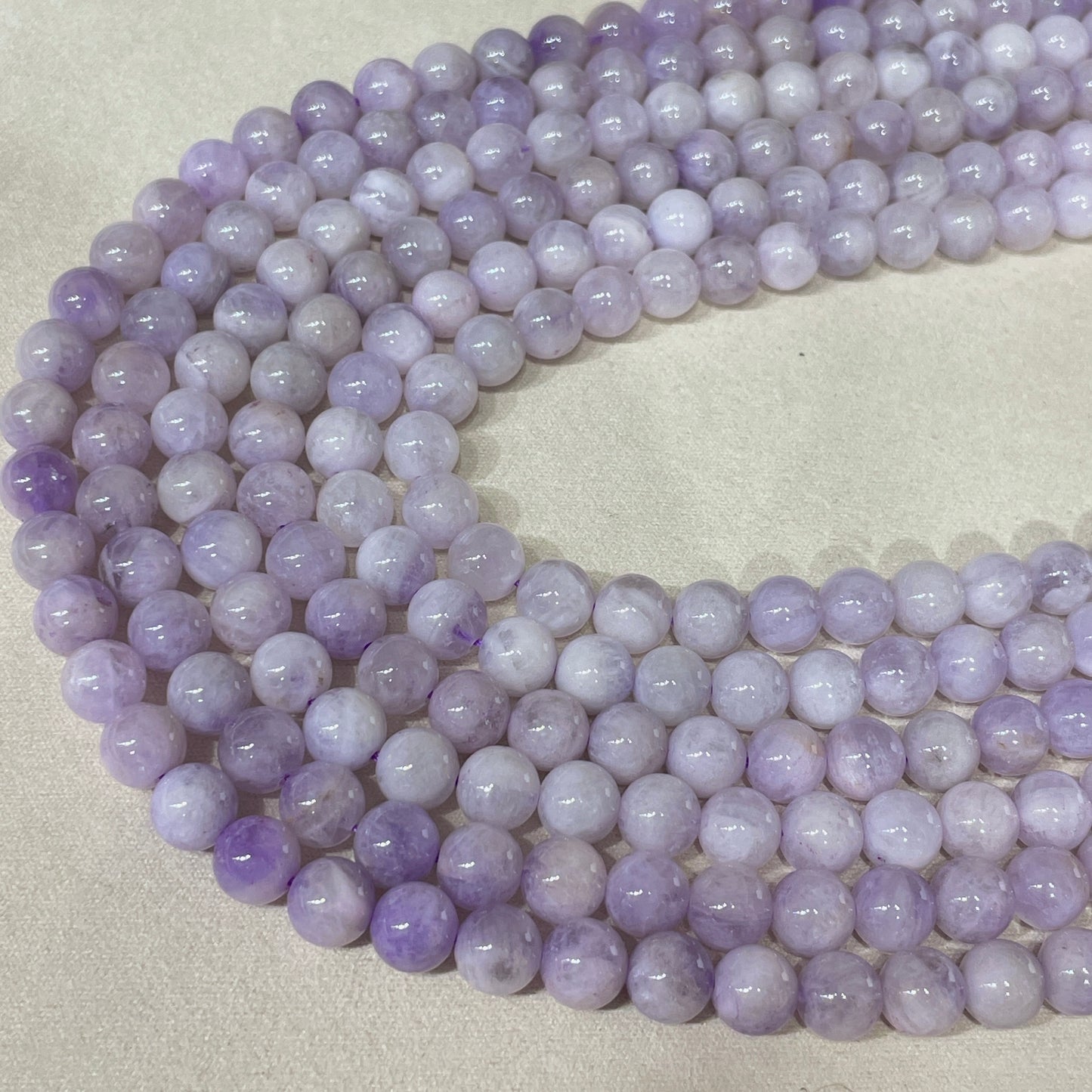 lavender amethyst strands