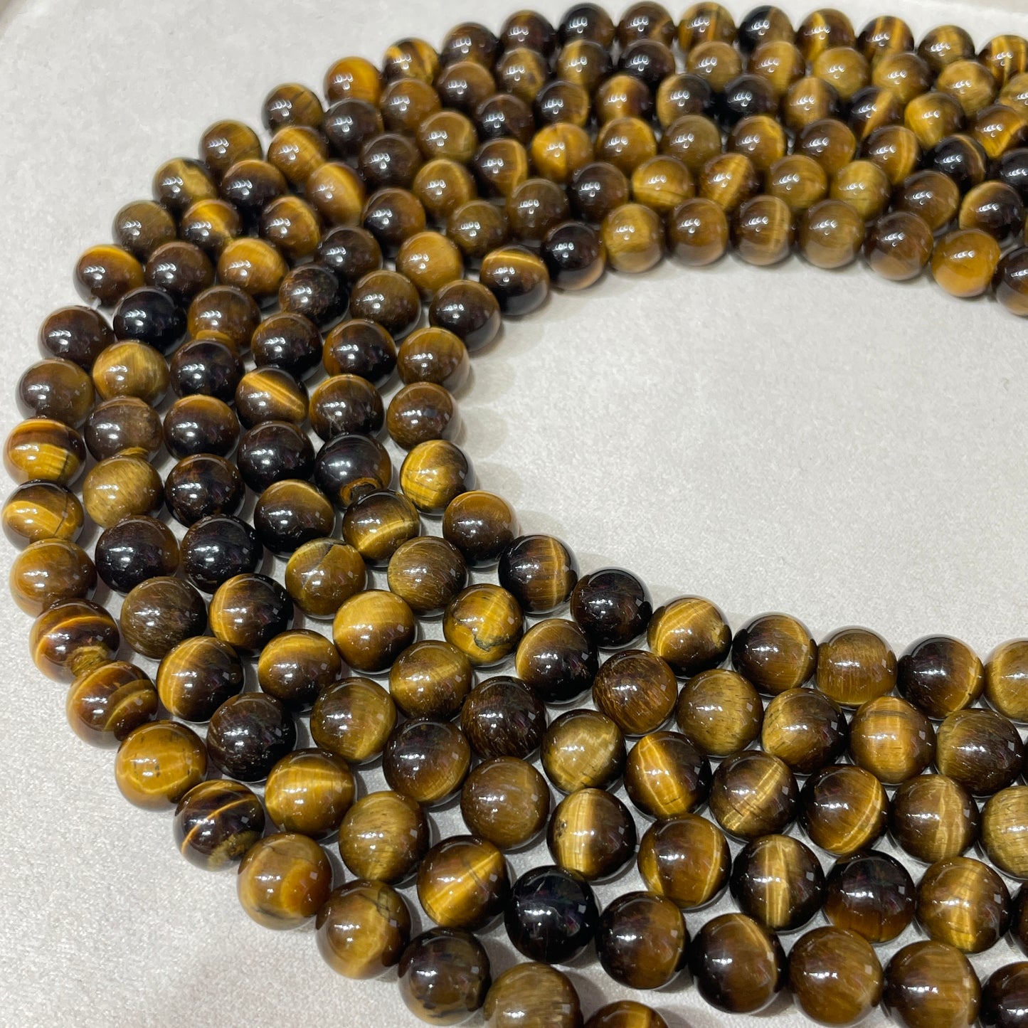 yellow tiger eyes strands
