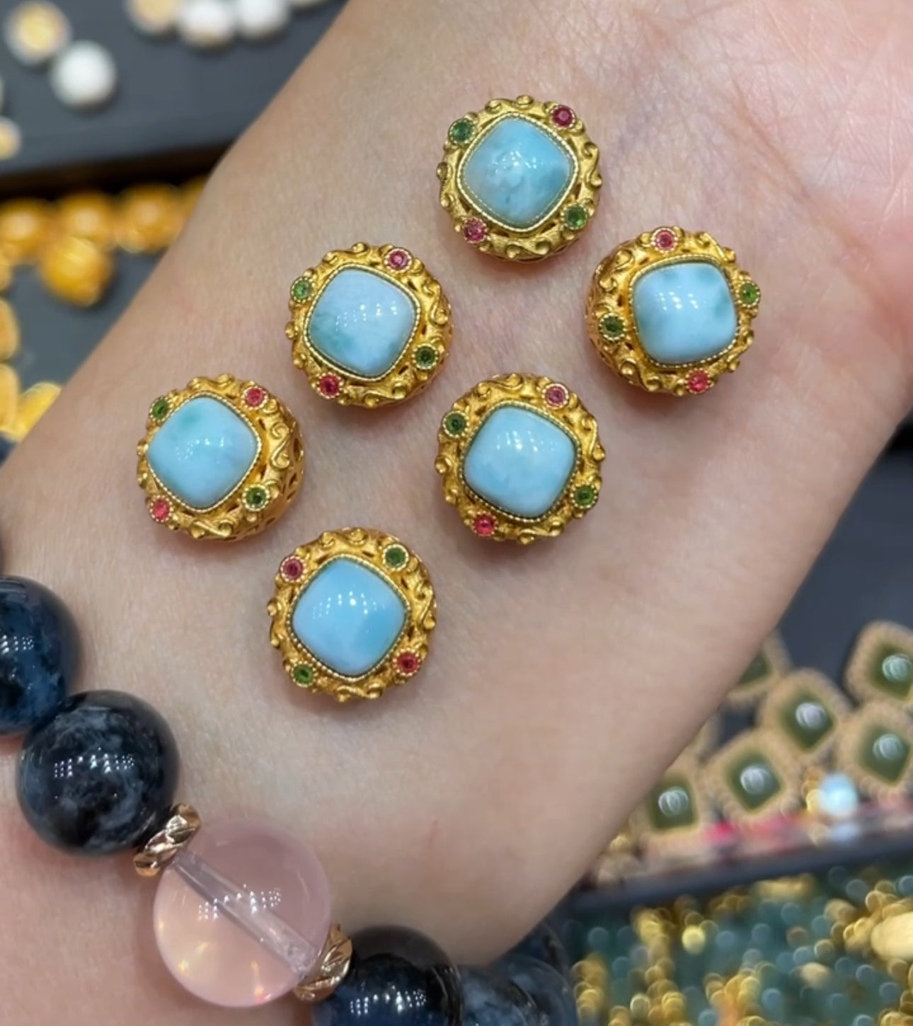 Crystal charms