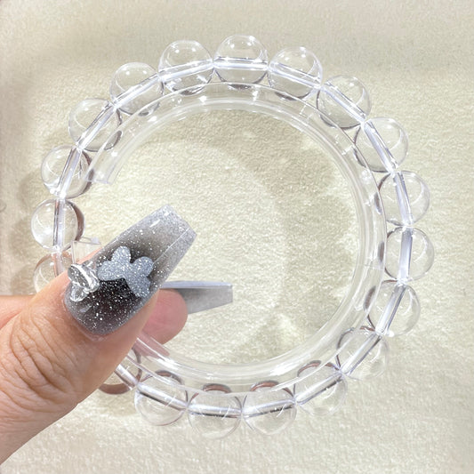 clear quartz bracelet 10mm