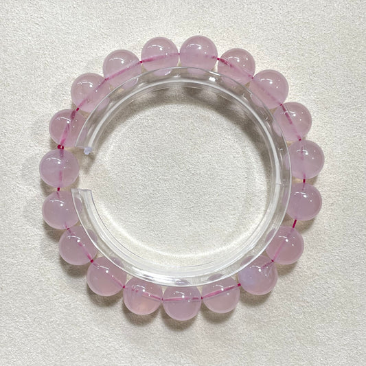 rose quartz bracelet 12mm