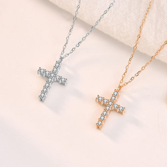 S925 silver cross jewelry pendants