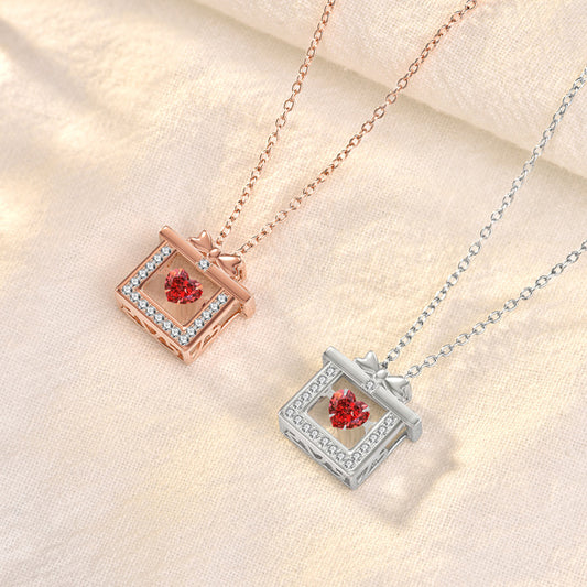 S925 sterling silver love necklace pendants
