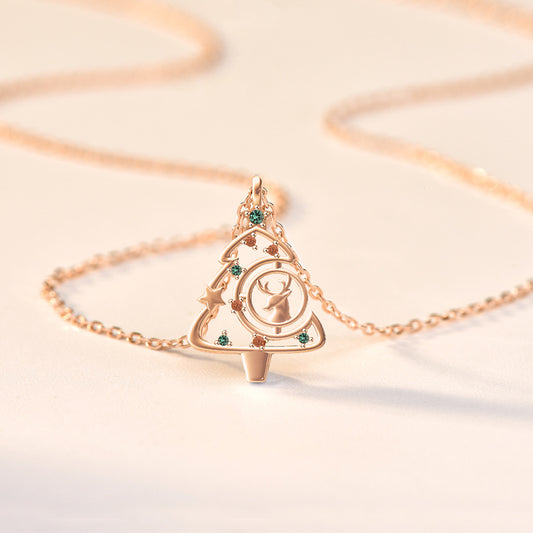 S925 sterling silver Christmas pendants