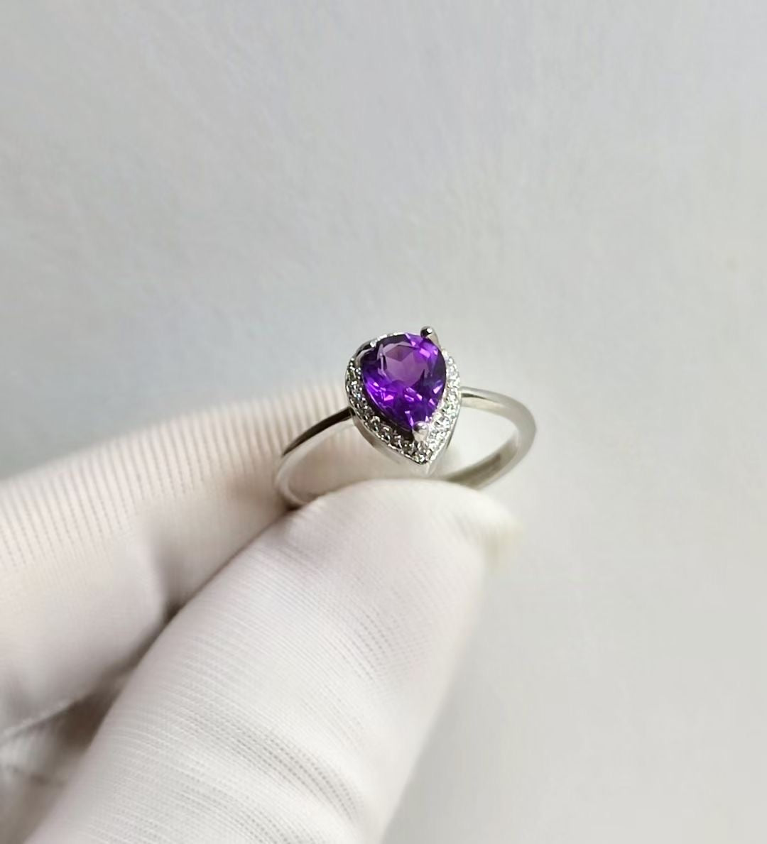 Amethyst rings s925