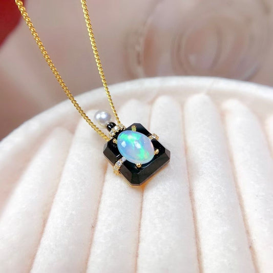 Opal pendants s925