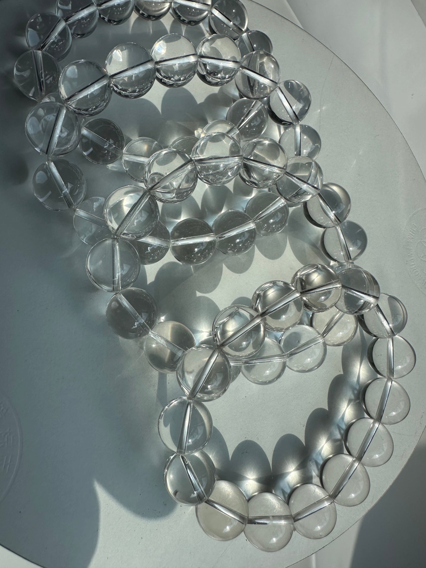 Clear quartz bracelets