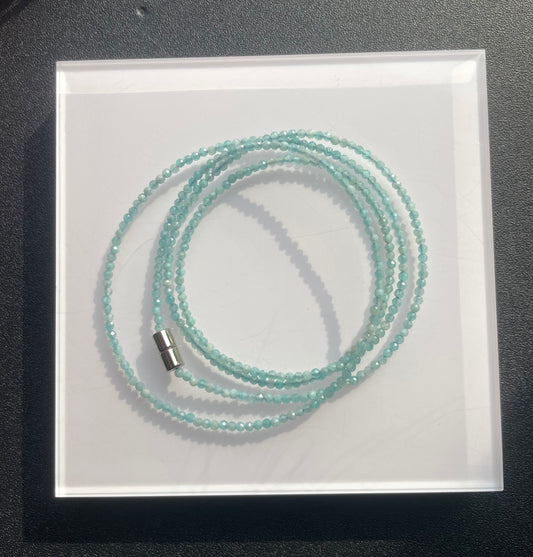 4wraps amazonite magnetic bracelet