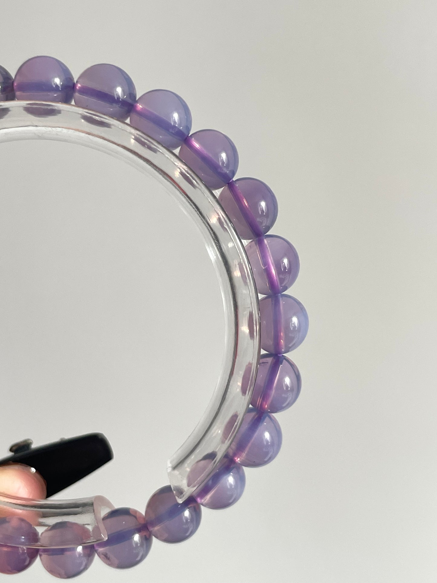 lavender moon quartz bracelet 7.4mm