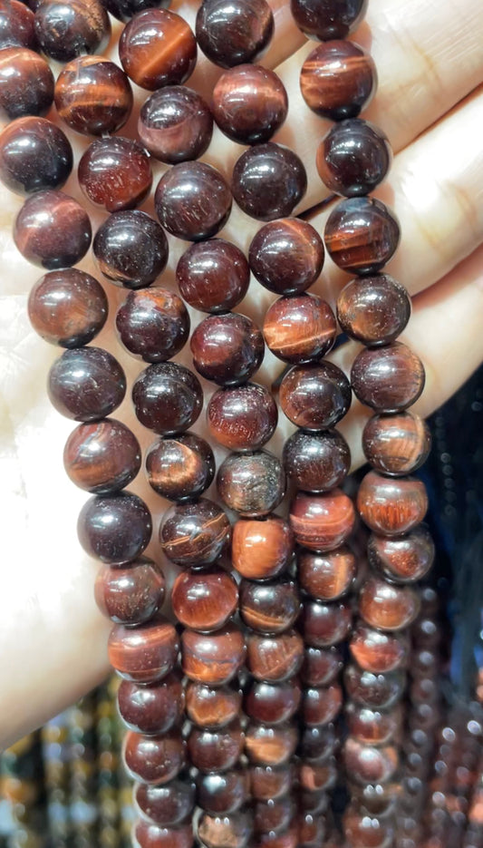 red tiger eye strand