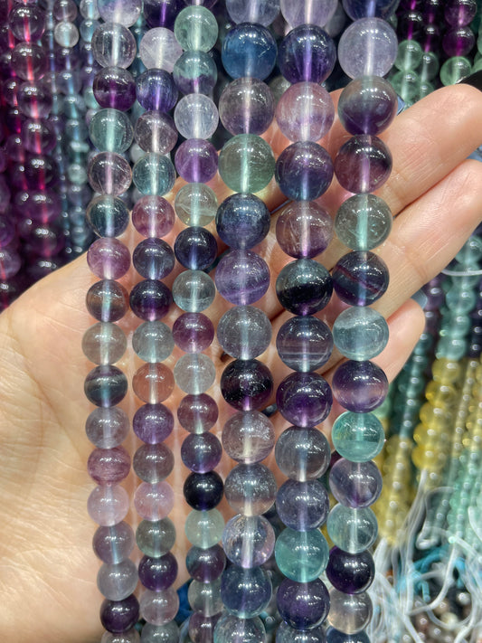 nice quality multiple fluorite strand